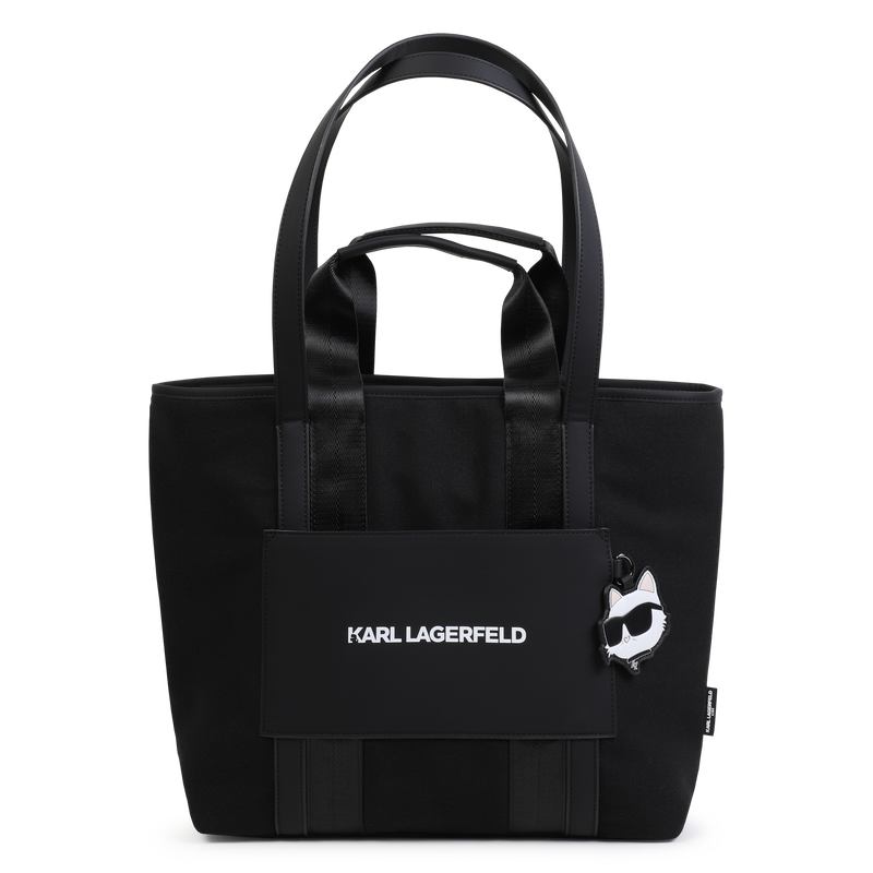 Tasche mit Choupette-Badge KARL LAGERFELD KIDS 
                        M&Auml;DCHEN