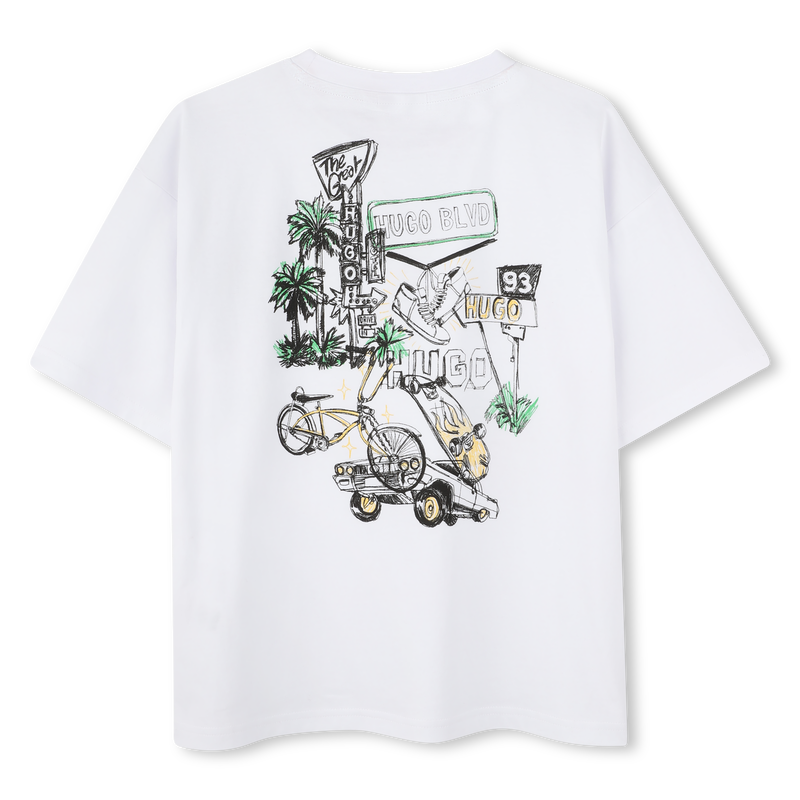 Kurzarm-T-Shirt HUGO 
                        JUNGE