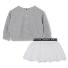 Set aus Sweatshirt und Rock KARL LAGERFELD KIDS 
                    M&Auml;DCHEN