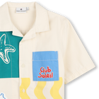 Poplin hemd KIDS AROUND 
                    JUNGE