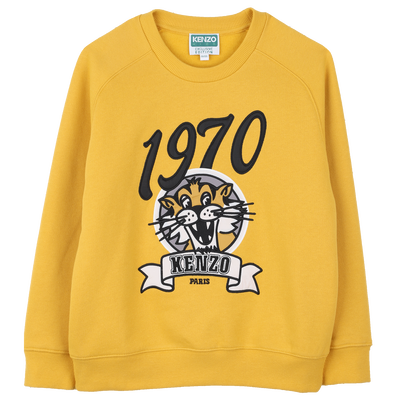 Sweatshirt mit Rundhalsausschnitt KENZO KIDS JUNGE