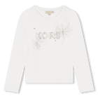 Langarm-T-Shirt aus Baumwolle MICHAEL KORS 
                    M&Auml;DCHEN