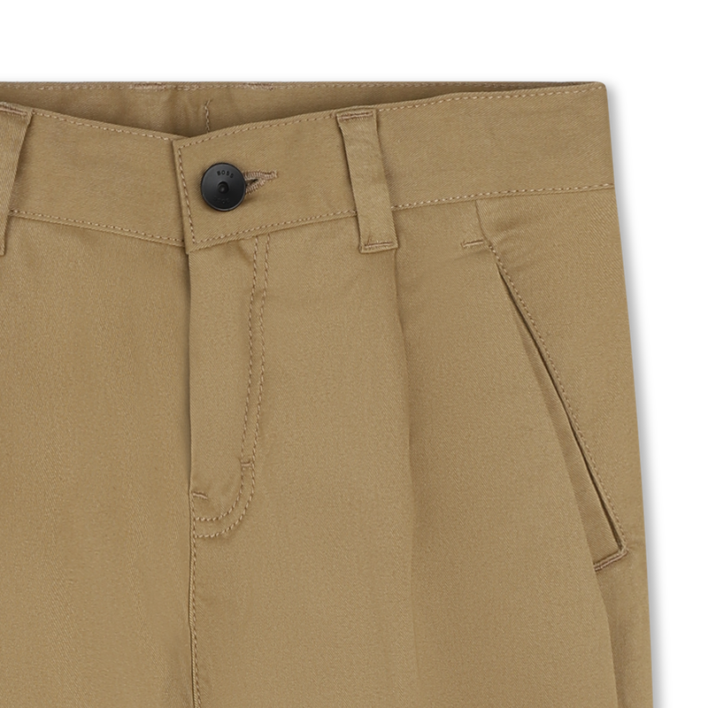 Melierte Hose aus Twill BOSS 
                        JUNGE