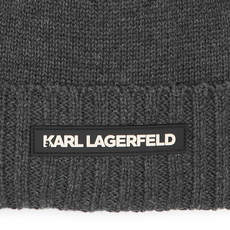 Strickm&uuml;tze KARL LAGERFELD KIDS 
                        JUNGE
