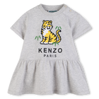 Kleid mit druckknopf&ouml;ffnung KENZO KIDS 
                    M&Auml;DCHEN