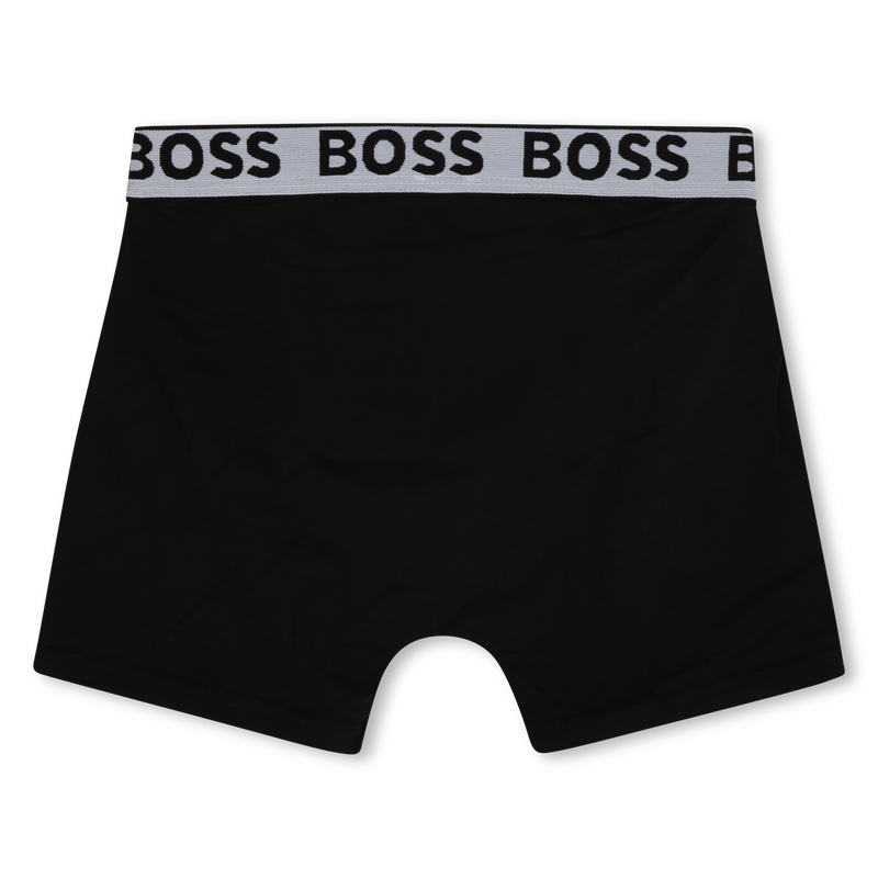 Set mit 3 Baumwoll-Boxershorts BOSS 
                        JUNGE