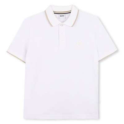KURZ&Auml;RMELIGES POLOSHIRT BOSS JUNGE