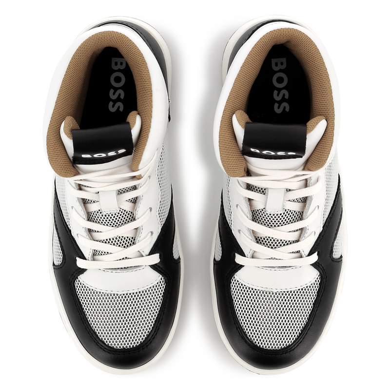 High-Top-Sneaker mit Schn&uuml;rung BOSS 
                        JUNGE