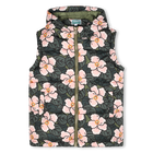 Daunenjacke mit abnehmbaren &Auml;rmeln KENZO KIDS 
                    M&Auml;DCHEN