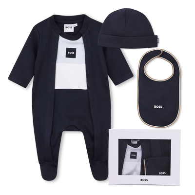 Pyjama-Set mit M&uuml;tze und L&auml;tzchen BOSS JUNGE