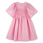 Besticktes Baumwoll-Kleid KENZO KIDS 
                    M&Auml;DCHEN