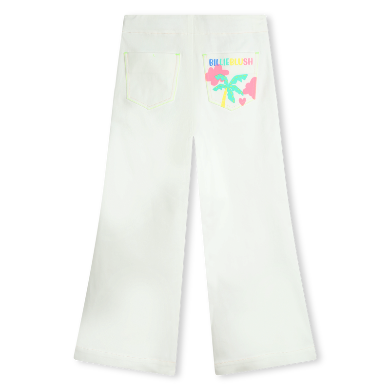 Weite Twill-Hose