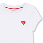 Kurz&auml;rmeliges t-shirt HUGO 
                    M&Auml;DCHEN