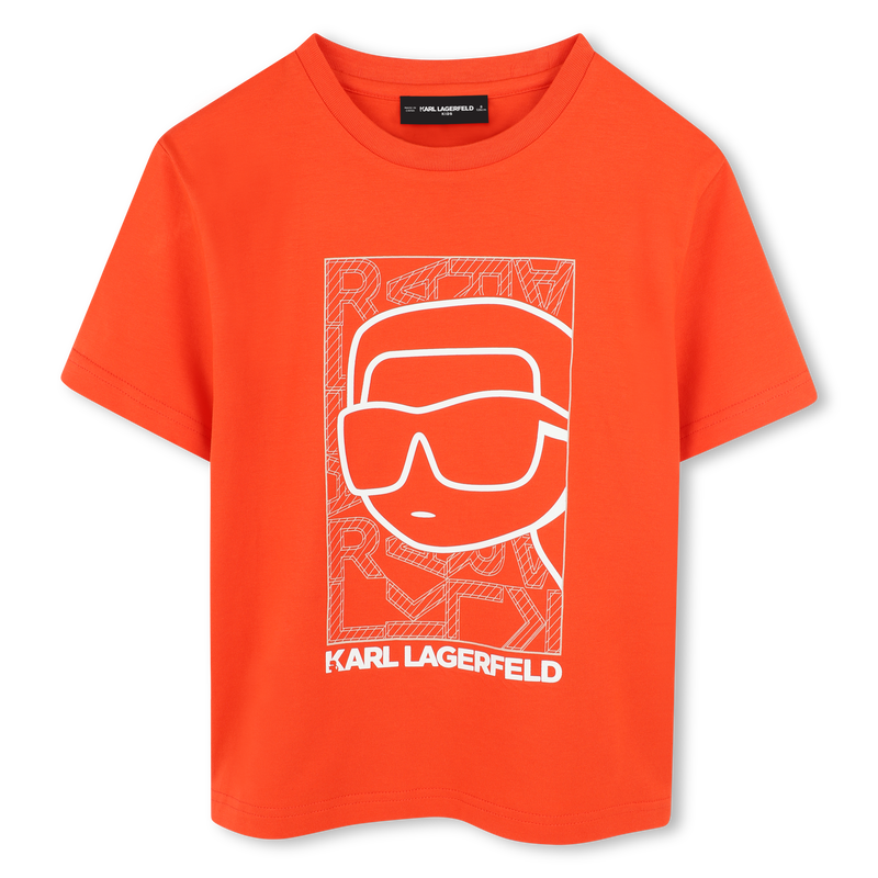 T-Shirt mit Print KARL LAGERFELD KIDS 
                        JUNGE