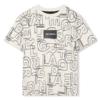 Kurz&auml;rmeliges T-Shirt KARL LAGERFELD KIDS 
                    JUNGE
