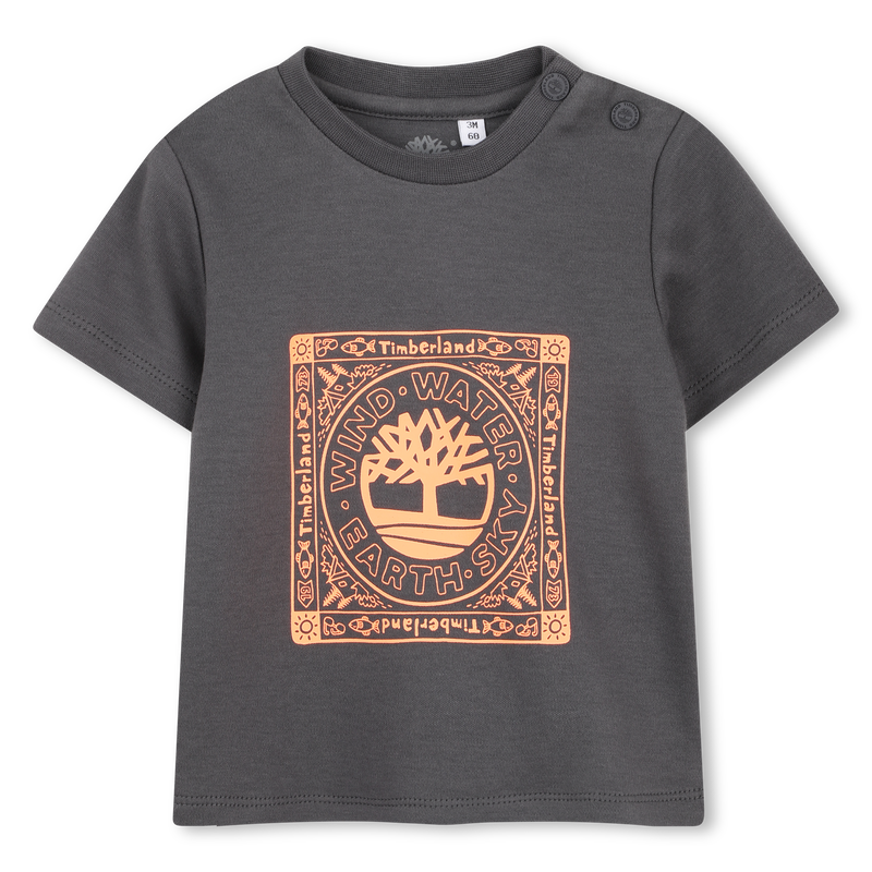 SET AUS STRICKJACKE, T-SHIRT UND SHORTS TIMBERLAND 
                        JUNGE