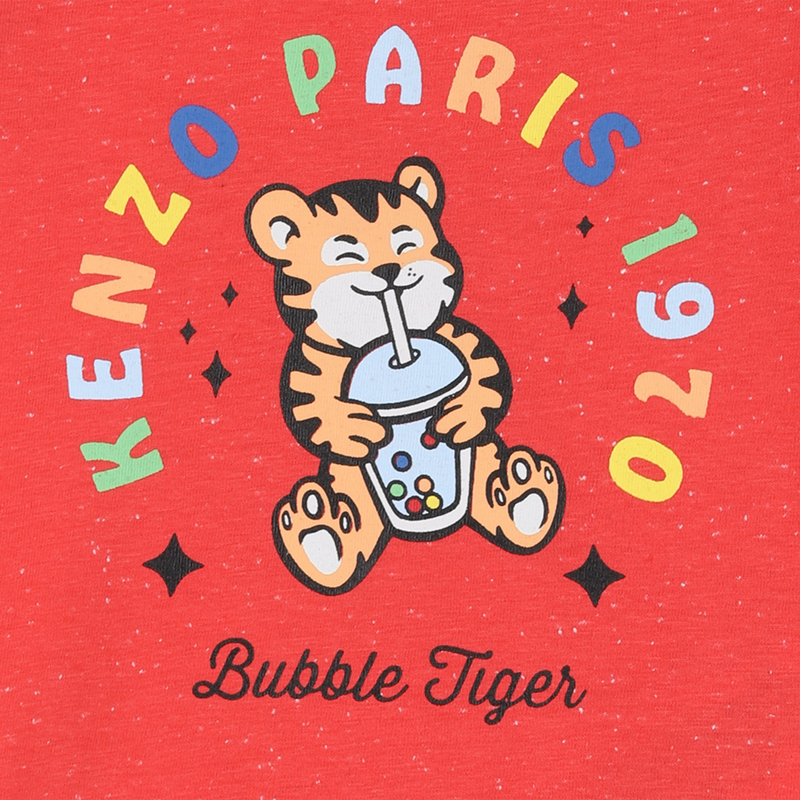 KURZ&Auml;RMELIGES T-SHIRT KENZO KIDS 
                        JUNGE