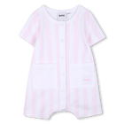 Gestreifter playsuit BOSS 
                    M&Auml;DCHEN
