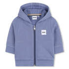 Jogging-sweatshirt mit reissverschluss, LAVENDEL, hi-res