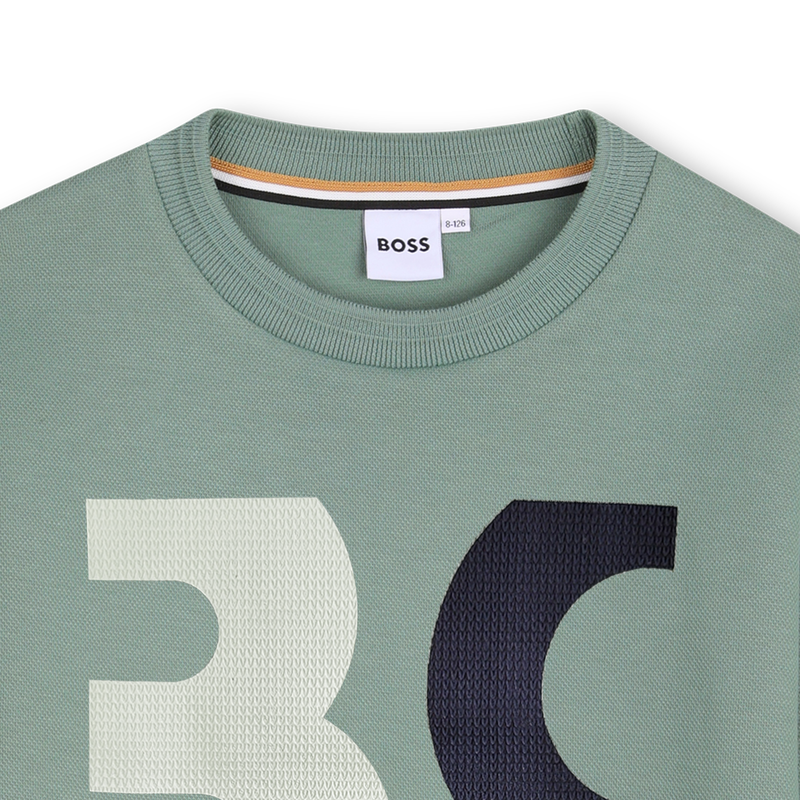 KURZ&Auml;RMELIGES T-SHIRT BOSS 
                        JUNGE