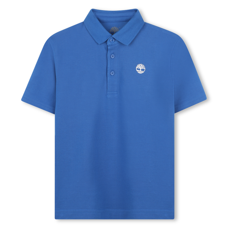 Einfarbiges Poloshirt mit Logo TIMBERLAND 
                        JUNGE