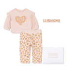 Sweatshirt-Set, Hose und Kuscheltier KENZO KIDS 
                    M&Auml;DCHEN