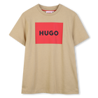 T-Shirt, BEIGE, hi-res