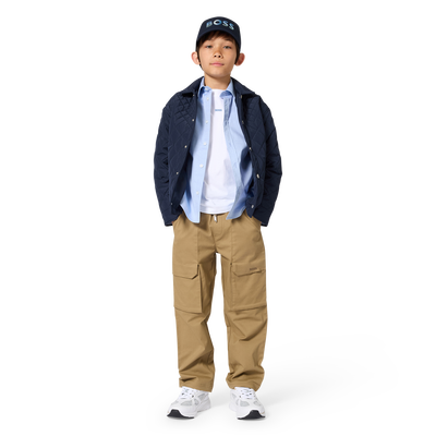 JACKE MIT STEPPEFFEKT BOSS JUNGE