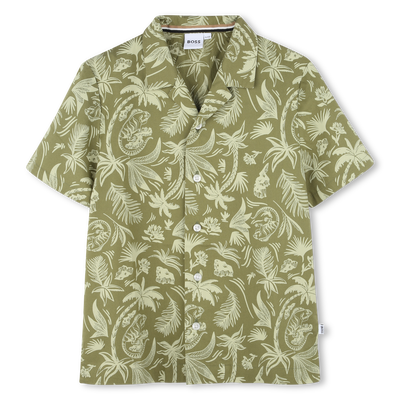 Hemd aus Baumwollpopeline BOSS JUNGE