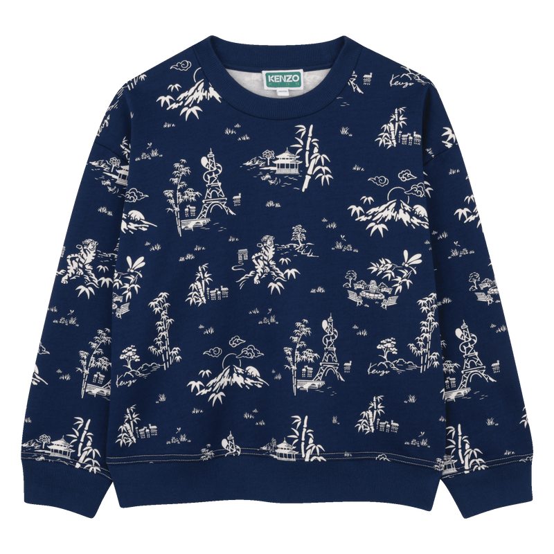 Fleece-sweatshirt KENZO KIDS 
                        JUNGE