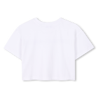 Kurzes T-Shirt mit Strass MARC JACOBS 
                    M&Auml;DCHEN