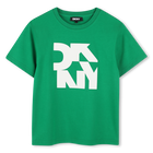 T-Shirt mit beidseitigem Druck DKNY 
                    JUNGE