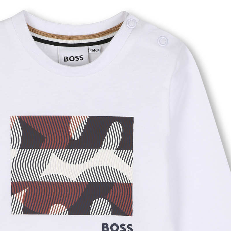 Langarmshirt BOSS 
                        JUNGE