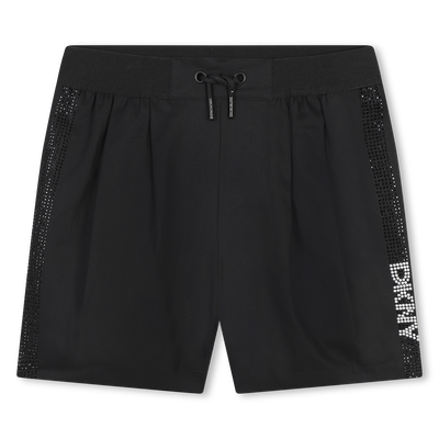Baumwollshorts mit Strass DKNY M&Auml;DCHEN