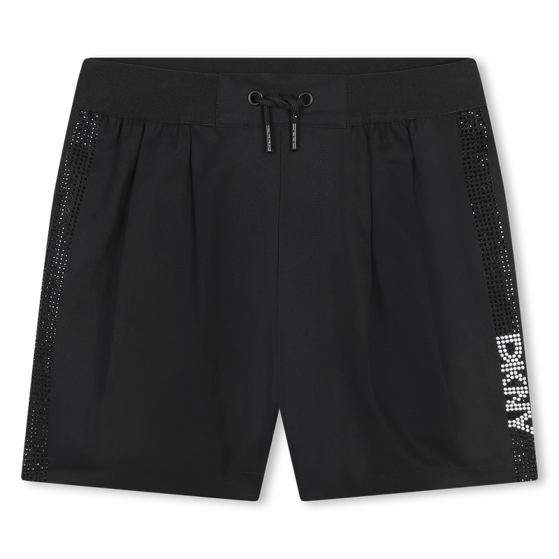 Baumwollshorts mit Strass DKNY 
                        M&Auml;DCHEN