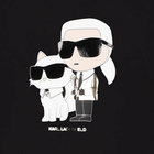 Langarmshirt mit Motiv KARL LAGERFELD KIDS 
                    M&Auml;DCHEN