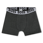 Set mit 3 Baumwoll-Boxershorts BOSS 
                    JUNGE