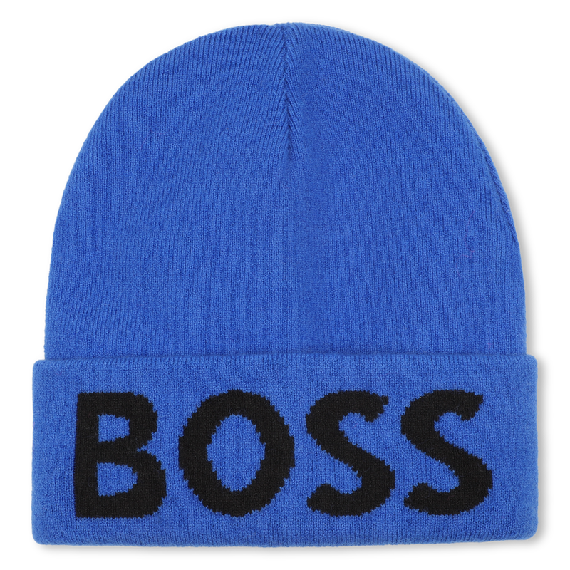 Strickm&uuml;tze mit Revers BOSS 
                        JUNGE