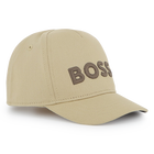 Kappe mit klettverschluss, BEIGE, hi-res