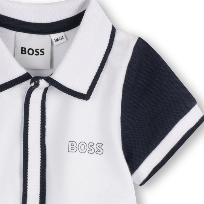 Overall mit Farbblock-Design BOSS 
                        JUNGE