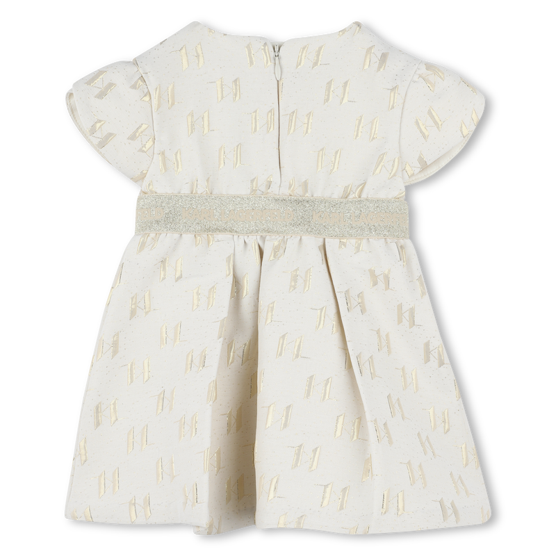 Festliches Jacquard-Kleid KARL LAGERFELD KIDS 
                        M&Auml;DCHEN