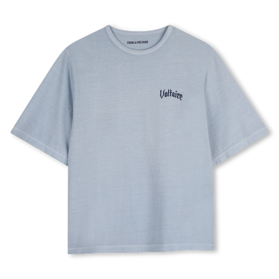 KURZ&Auml;RMELIGES T-SHIRT ZADIG & VOLTAIRE JUNGE