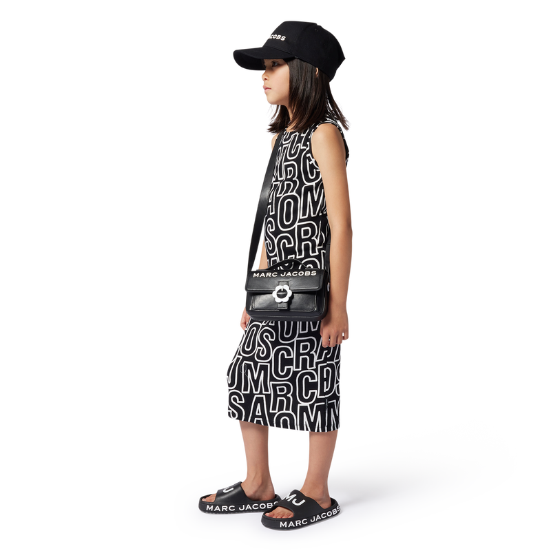 Geripptes, &auml;rmelloses Kleid MARC JACOBS 
                        M&Auml;DCHEN