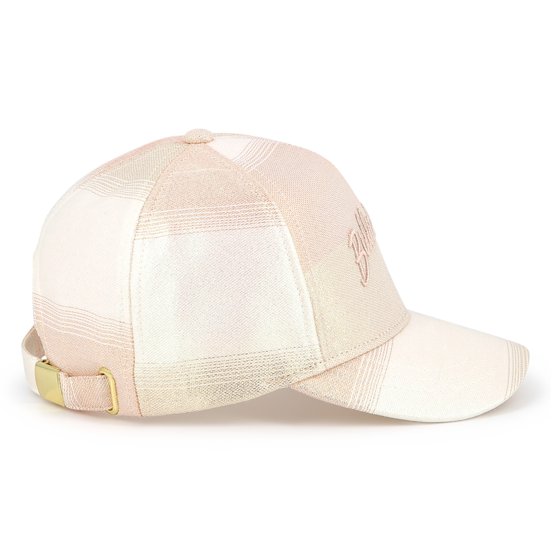 Metallic-Cap mit Stickerei BILLIEBLUSH 
                        M&Auml;DCHEN