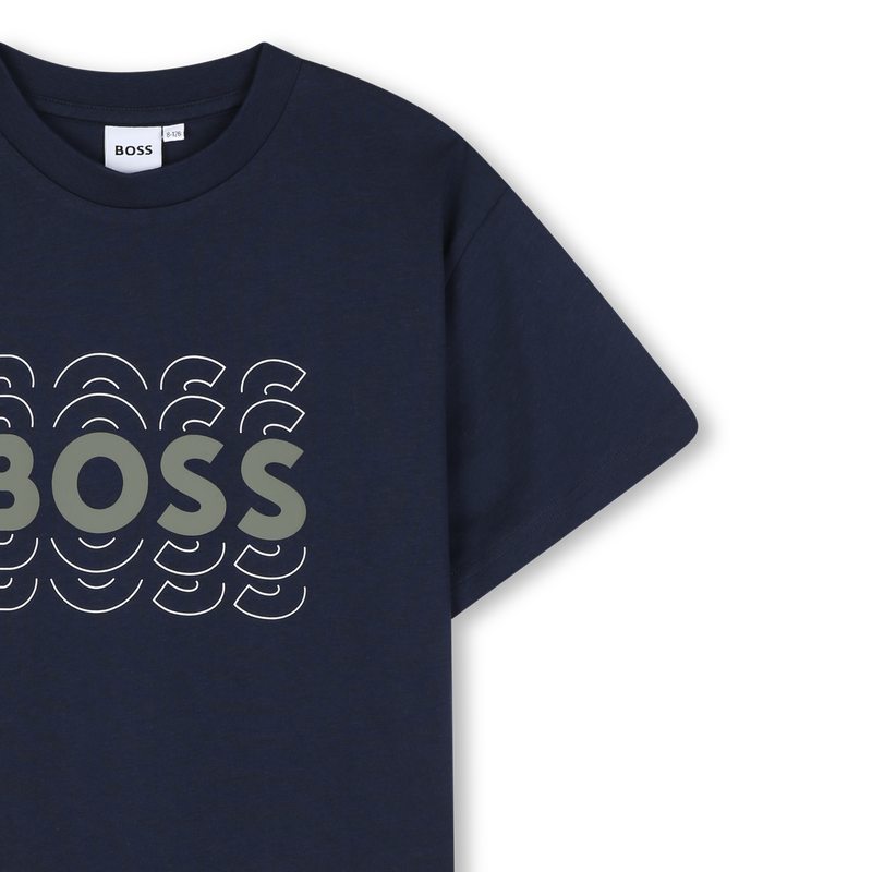 KURZ&Auml;RMELIGES T-SHIRT BOSS 
                        JUNGE