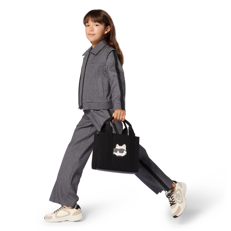 Joggingcardigan KARL LAGERFELD KIDS 
                        M&Auml;DCHEN