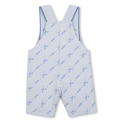 Kurze Latzhose mit Panda-Druck BOSS JUNGE