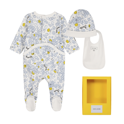 Pyjama-Set mit M&uuml;tze und L&auml;tzchen MARC JACOBS UNISEX