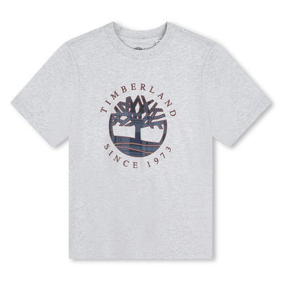 Kurzarm-T-Shirt mit Logo TIMBERLAND JUNGE