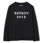 Lang&auml;rmeliges T-Shirt ZADIG & VOLTAIRE 
                    JUNGE